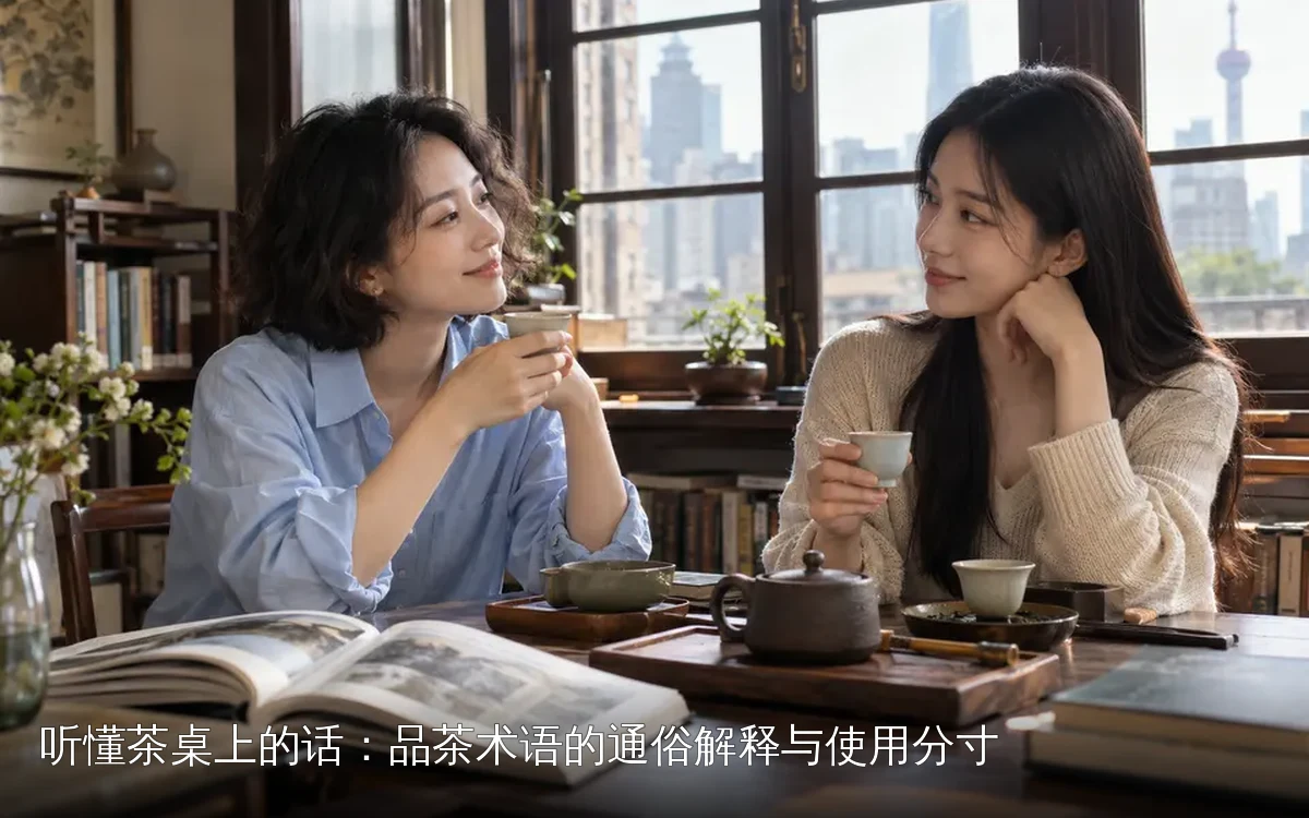 听懂茶桌上的话：品茶术语的通俗解释与使用分寸